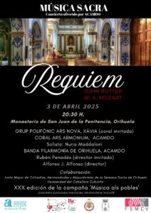 𝘙𝘦𝘲𝘶𝘪𝘦𝘮 John Rutter con la Coral Ars Armonium de Orihuela